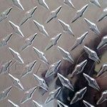 .125 (1/8) thick 1mm aluminium checker plate 3003