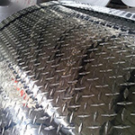 .250 (1/4) thick 4017 H22 Brite Aluminum Diamond Plate