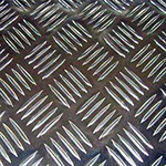 0.100 thick 4017 H22 Brite Aluminum Tread Plate