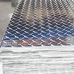 0.063 (1/16) thick Aluminum Diamond Plate 3003 H22