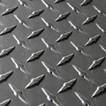 0.063 (1/16) thick Aluminum Diamond Plate 3003 H22