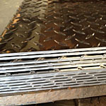 0.1 thick Aluminum Diamond Brite Plate 3003 H22