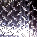 0.1 thick Aluminum Diamond Plate 3003 H22