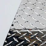 0.1 thick Aluminum Diamond Brite Plate 3003 H22