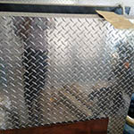 0.1 thick Aluminum Diamond Brite Plate 3003 H22