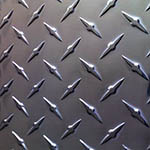 0.125 (1/8) thick Aluminum Diamond Plate 3003 H22