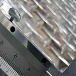 0.188 (3/16) thick Aluminum Diamond Brite Plate 3003 H22