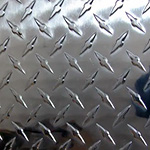 0.25 (1/4) thick Aluminum Diamond Brite Plate 3003 H22