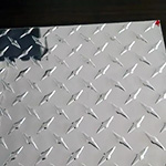 0.25 (1/4) thick Aluminum Diamond Plate 3003 H22