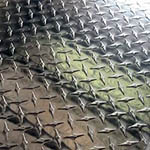 0.25 (1/4) thick Aluminum Diamond Plate 3003 H22