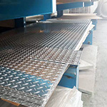 0.1 thick 3003 H22 Aluminum Tread Plate