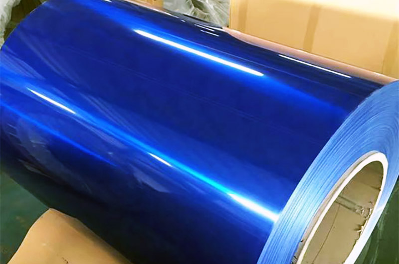 Blue mirror aluminium sheet coil