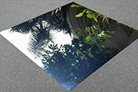 549mm x 40mm x 3mm 1070 aluminium mirror sheet