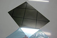 1000mm x 500mm x 0.5mm 1070 aluminium mirror sheet