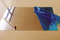 273mm x 40mm x 3mm 1070 aluminium mirror sheet