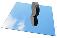 500mm x 250mm x 0.8mm 1070 aluminium mirror sheet