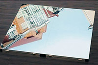 580mm x 48mm x 3mm 1070 aluminium mirror sheet