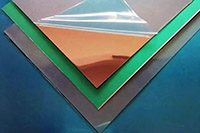 418mm x 48mm x 2mm 1070 aluminium mirror sheet