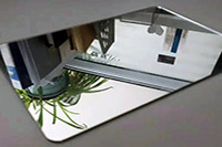 228mm x 62mm x 2mm 1070 aluminium mirror sheet