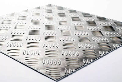 5 Bar Aluminum Tread Plate 4017