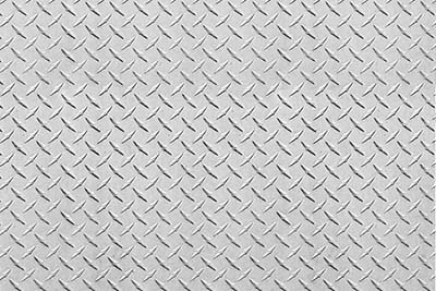 White aluminum diamond plate .025 sheet